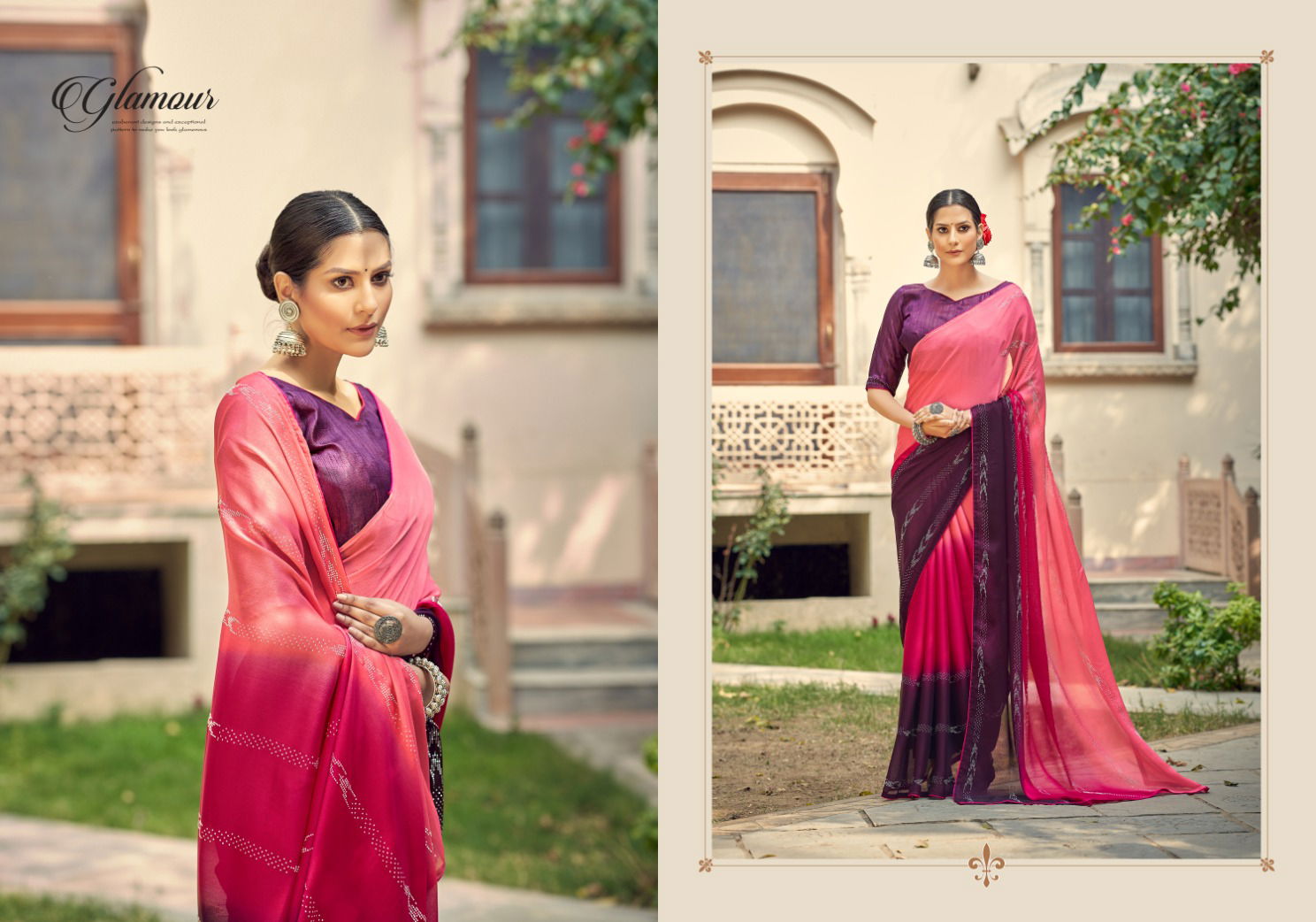 Ynf Shein Swarovski Daily Wear Sarees Catalog
